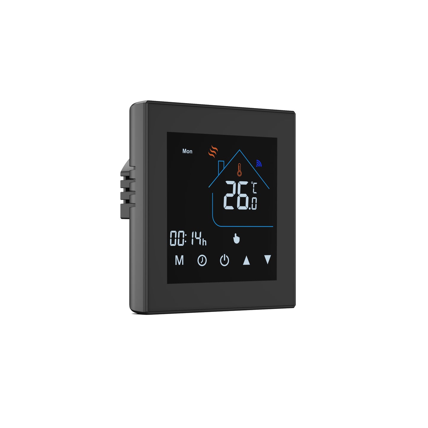 Tuya Zigbee/WiFi Wireless Smart Programmable Room Thermostat LCD Touch Screen 4G Voice Control Google Home Parts for Kitchen Floor