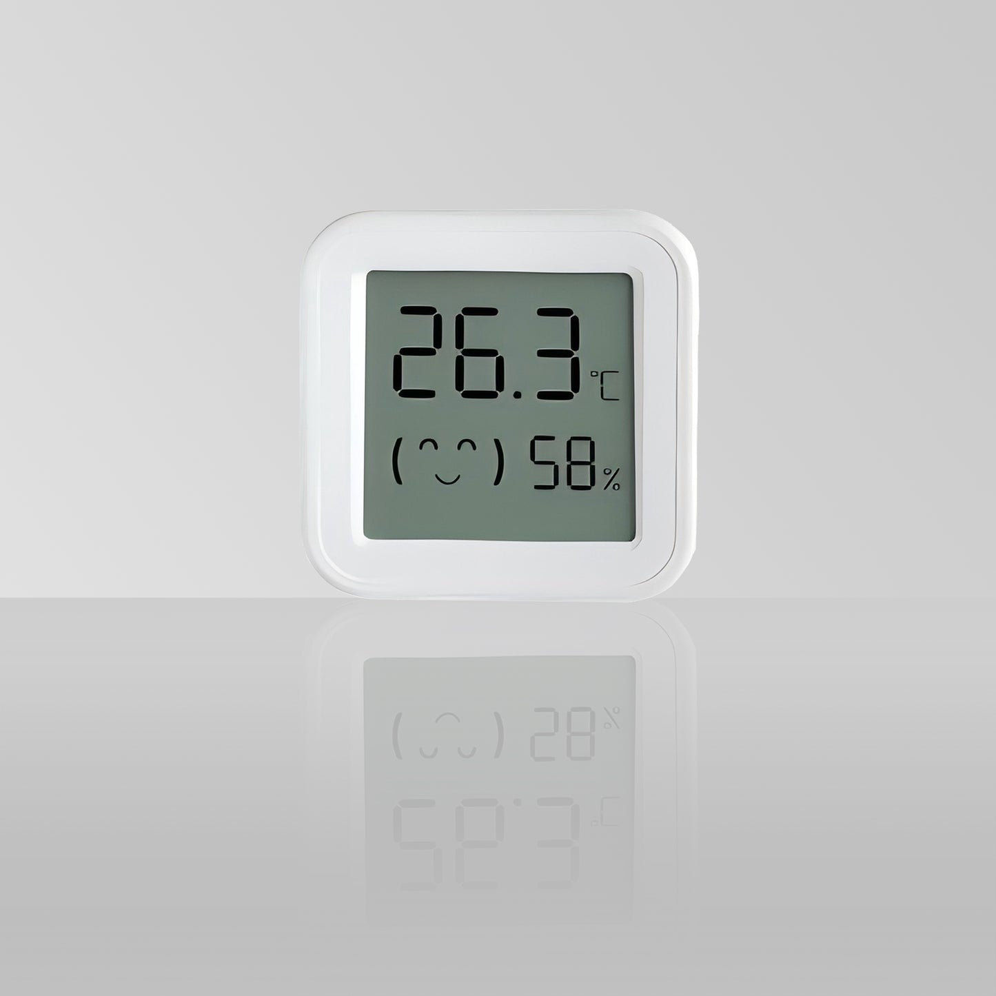 Tuya Smart TH04 BLE 5.0 LCD Thermometer Supports Alexa and Google Assistant US Plug App Control Temperature Humidity Sensor