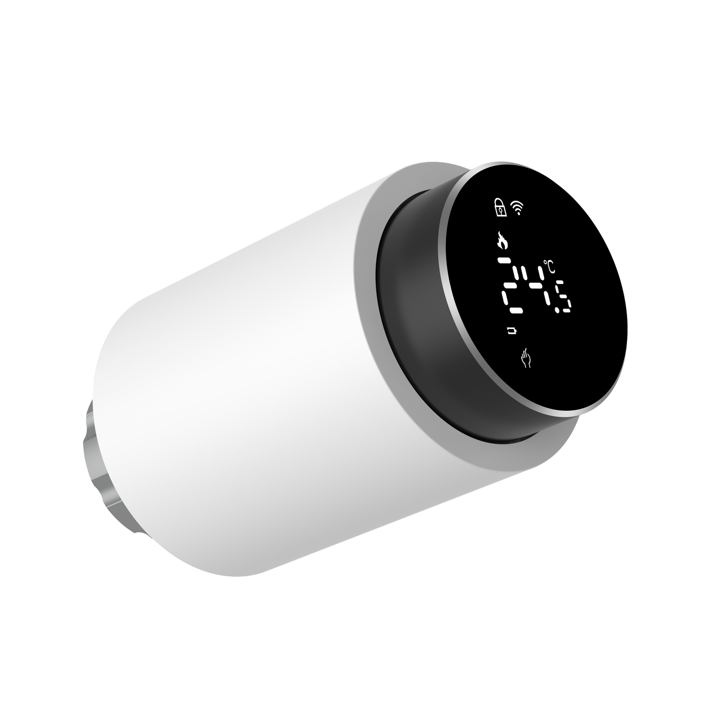 Zigbee WiFi Wireless TRV Thermostat Modern for Home Hotel 3v Tuya App Remote Control PC Radiator Valve Warm Water Bathroom