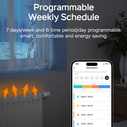Tuya Smart TRV Thermostat Radiator Valve