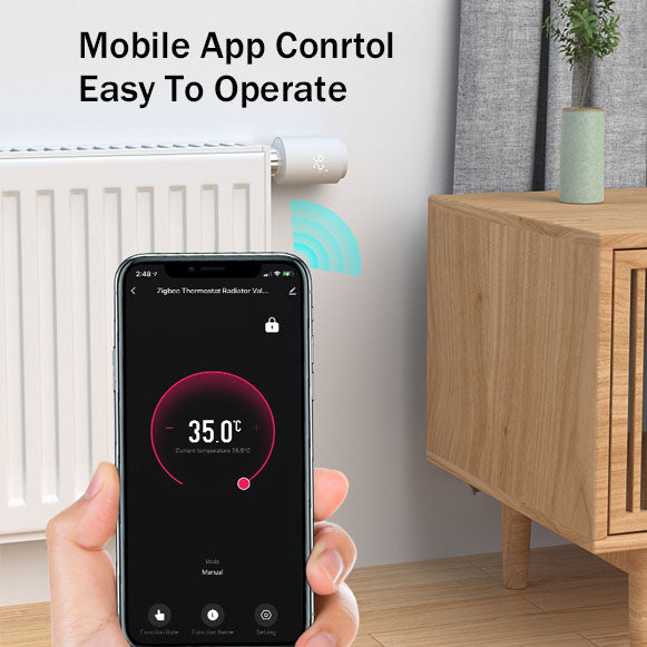 ZigBee/WIFI Smart Thermostatic Radiator Valve