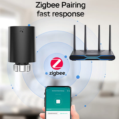 TRV  LCD Touch Screen Zigbee Smart Thermostat Radiator Valve