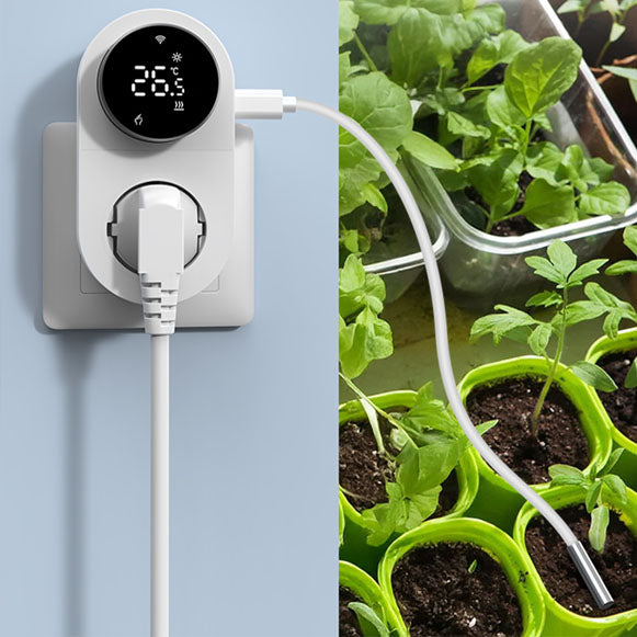 Tuya Smart LED Knob Plug Thermostat