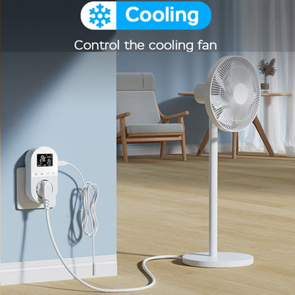 WiFi Smart Plug-In Thermostat with Heating & Cooling