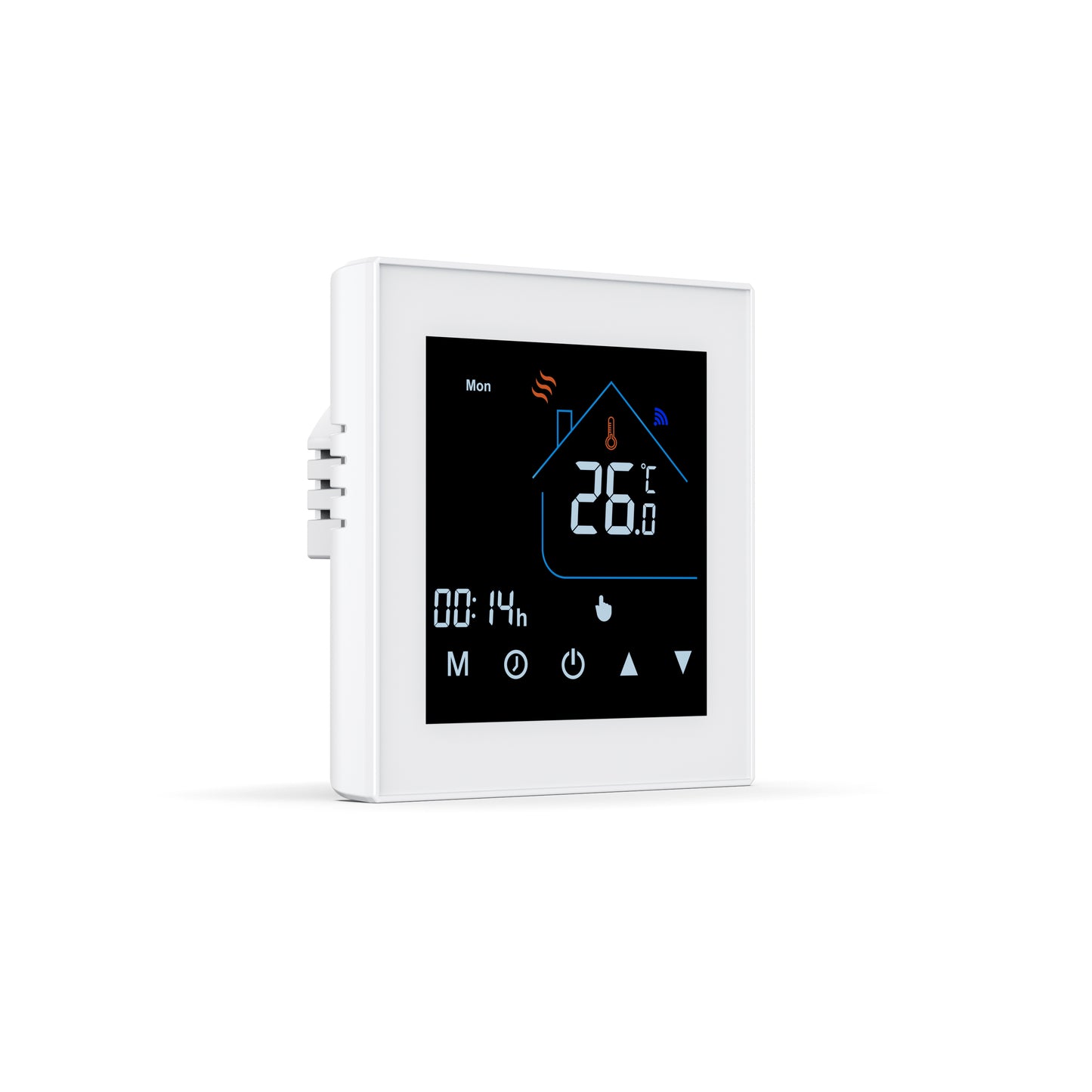 Tuya WiFi Smart Home Air Conditioning Thermostat with Voice and App Remote Control