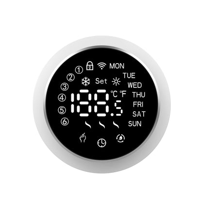 Zigbee WiFi Wireless TRV Thermostat Modern for Home Hotel 3v Tuya App Remote Control PC Radiator Valve Warm Water Bathroom