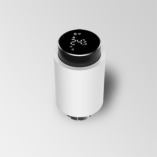 Zigbee WiFi Wireless TRV Thermostat Modern for Home Hotel 3v Tuya App Remote Control PC Radiator Valve Warm Water Bathroom
