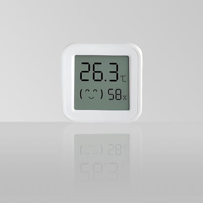 Tuya Smart TH04 BLE 5.0 LCD Thermometer Supports Alexa and Google Assistant US Plug App Control Temperature Humidity Sensor
