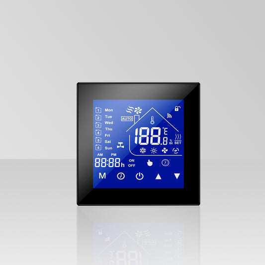 Tuya WiFi Smart Home Air Conditioning Thermostat with Voice and App Remote Control