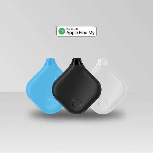 Bluetooth Luggage Tracker Works with Apple Find My APP (iOS Only, Not for Android), Keys Finder and Item Locator for Luggage, Backpack, Suitcases, Replaceable Battery