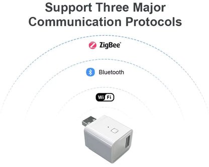 Multi-Mode Smart Gateway ZigBee 3.0 BLE Compatible Mesh Hub Works Tuya Smart App Alexa Google Voice USB Wall Charge