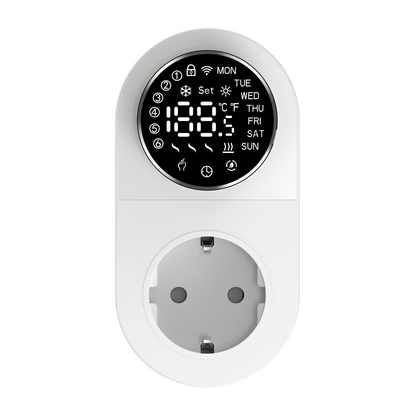 Tuya Smart Plug-in LED Knob Electric Heating Thermostat Floor Heating Systems