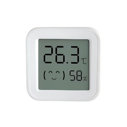 Tuya Smart TH04 BLE 5.0 LCD Thermometer Supports Alexa and Google Assistant US Plug App Control Temperature Humidity Sensor